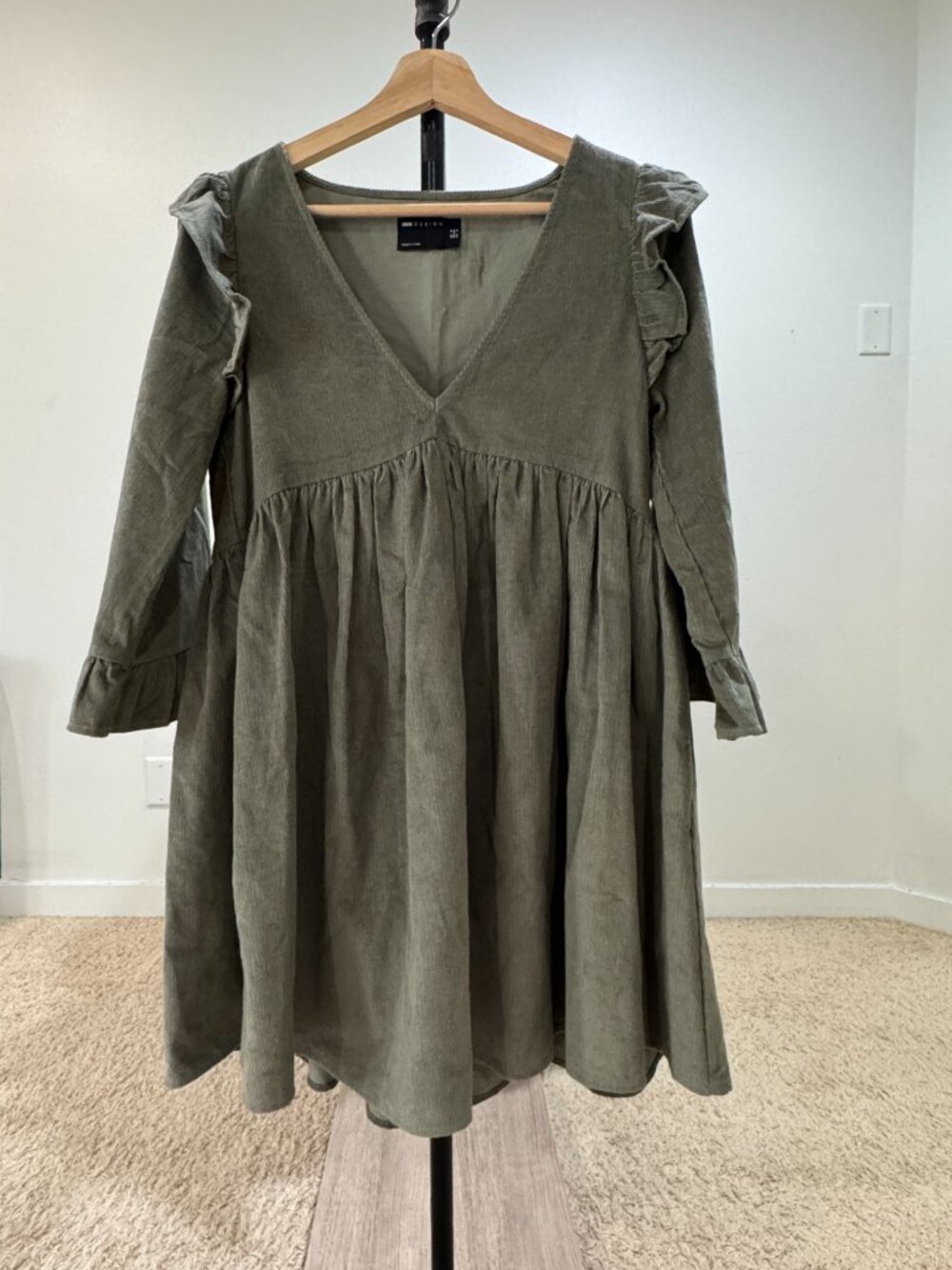 Mini Corduroy Dress